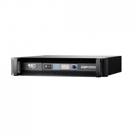 KV2 Audio ESP2000D Dwukanałowy wzmacniacz mocy 2x 1000W z monitoringiem cyfrowym